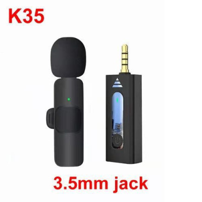 Fashion Phone Wireless Microphone Portable Audio Video Recording Mini Pin Mic For IPhone Android Liv Profile Picture